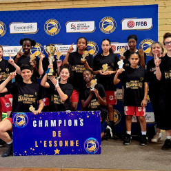 U15F de l’ESR Arpajon Basket championnes de l’Essonne